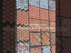 레드 재구성 점토 벽돌 배경 벽에 대한 무료 샘플 240 * 50 * 20mm