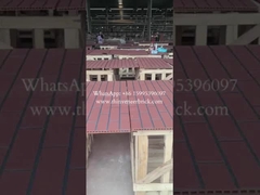 스플릿 타일 외관 얇은 벽돌 빨간색 효과 클레이딩 쉬운 건설